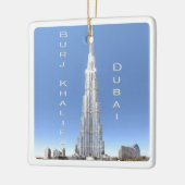 AE008 DUBAI BURJ KHALIFA, VAE, Azië, Keramisch Ornament (Links)