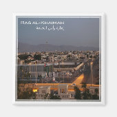 AE022 RAS AL-KHAIMAH, VAE, Midden-Oosten, Fridge Magneet (Voorkant)