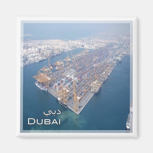 AE042 DUBAI, Nahen Osten, VAE, Midden-Oosten, Magneet (Voorkant)