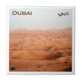 AE044 Desert tour in DUBAI, Verenigde Arabische Em Tegeltje (Voorkant)