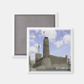 AE050 DUBAI AL-FAHIDI FORT, VAE, Azië, Fridge Magneet (Voorkant / Achterkant)