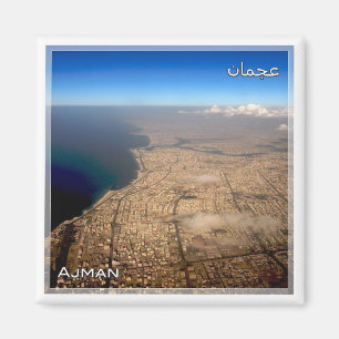 AE051 AJMAN, Verenigde Arabische Emiraten, Fridge Magneet