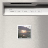 AE052 AJMAN-strand, Verenigde Arabische Emiraten Magneet (Insitu (Vaatwasser))