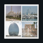 AE062 ABU DHABI, Verenigde Arabische Emiraten, Fri Magneet<br><div class="desc">Hier vind je het souvenir van je vakantie. Deze categorie bevat patchmagneten van vele plaatsen in de Verenigde Arabische Emiraten. (AE062 ABU DHABI, Verenigde Arabische Emiraten, Fridge Fridge magnet). Verbazingwekkende vrienden en familieleden met de unieke souvenirs van uw geweldige reis. Probeer ons. #LeoPepeDesign - sjeik zayed moskee, verenigde arabische emiraten...</div>