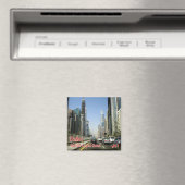 AE067 DUBAI Sheikh Zayed Road, Fridge Magneet (Insitu (Vaatwasser))