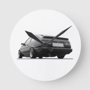 ae86 hachi corolla toyota sprinter trueno ronde klok