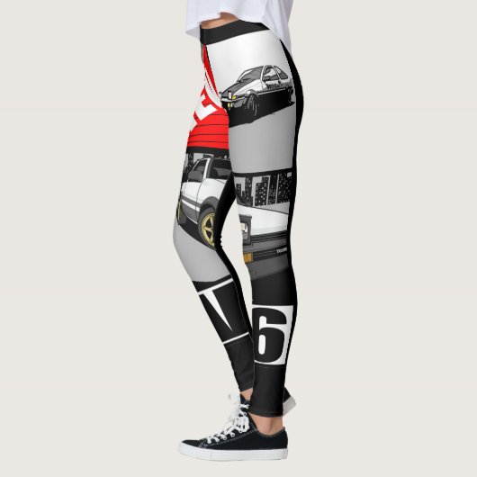 AE86-Leggings van de hoge Rev. Leggings (Links)