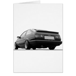 AE86 zwart-wit