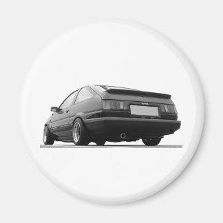 AE86 zwart-wit Magneet