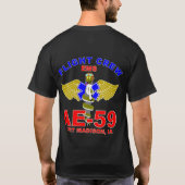 AE-59 Vluchtbemanning T-shirt (Achterkant)