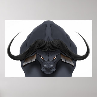 AE Cape Bull Poster