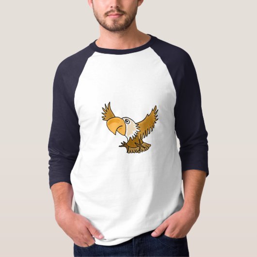 AE-Cartoon Eagle T-shirt (Voorkant)
