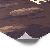 Ae Forest Mountainbike Reclameposter Poster (Hoek)