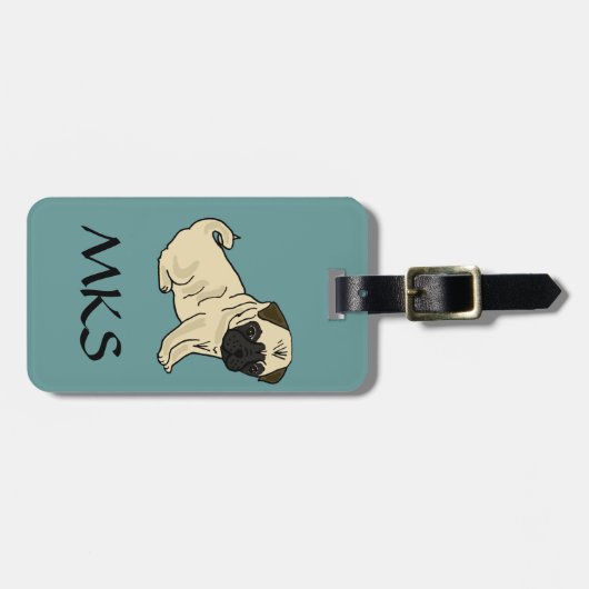 AE - Geweldige Cartoon Bagagelabel (Voorkant horizontaal)