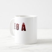 AE Ø Å KOFFIEMOK (Voorkant links)
