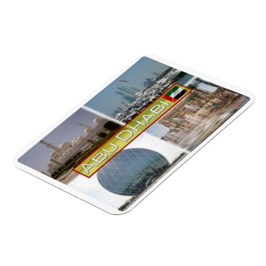 AE Verenigde Arabische Emiraten - Abu Dhabi - Magneet (Linkerzijde)