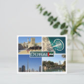 AE Verenigde Arabische Emiraten - Dubai - Briefkaart (Staand voorkant)