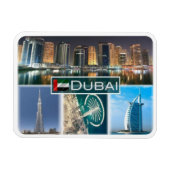 AE Verenigde Arabische Emiraten - Dubai - Magneet (Horizontaal)