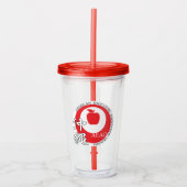 AEAO Acryltumbler Acryl Drinkbeker (Voorkant)
