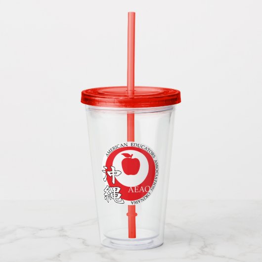 AEAO Acryltumbler Acryl Drinkbeker (Voorkant)