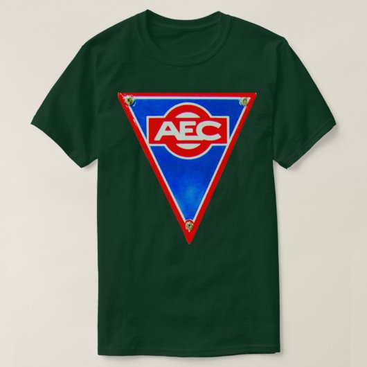  AEC-kenteken voor bedrijfsvoertuigen T-shirt (Design voorkant)