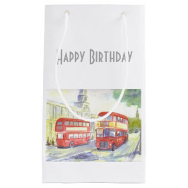 AEC Routemaster Bus Gift Bag Klein Cadeauzakje