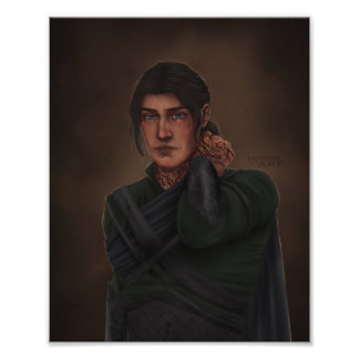 Aedrian - De gepassioneerde Foto Afdruk