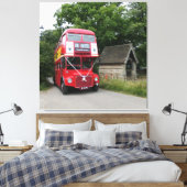 AEG Double Decker Bus Canvas Afdruk (Insitu (Slaapkamer))