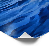 Aegean Blue Marmaris Turquoise Coast Painting Perfect Poster (Hoek)