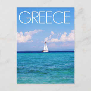 Aegean sea briefkaart