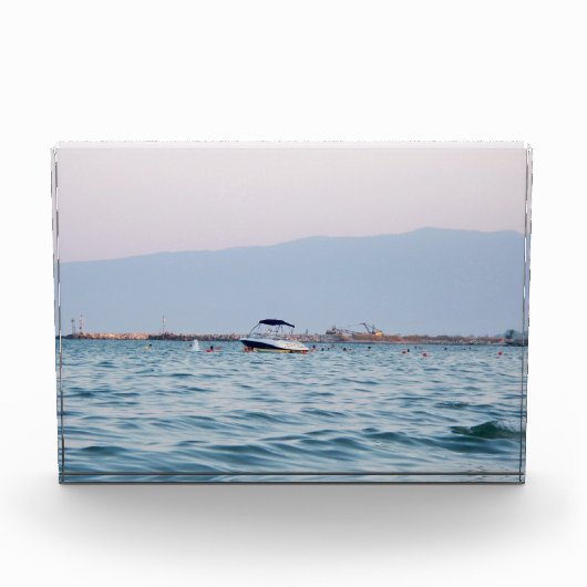 Aegean Zee Greece Photo Block Fotoblokken (Voorkant)