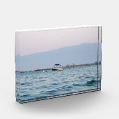 Aegean Zee Greece Photo Block Fotoblokken (Links)