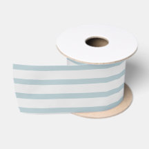 Aeggshell Dusty Blue Stripes
