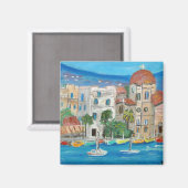 Aegina, Griekenland Magnet (Voorkant / Achterkant)