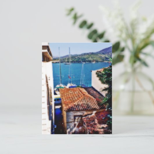 Aegina Island Briefkaart (Staand voorkant)