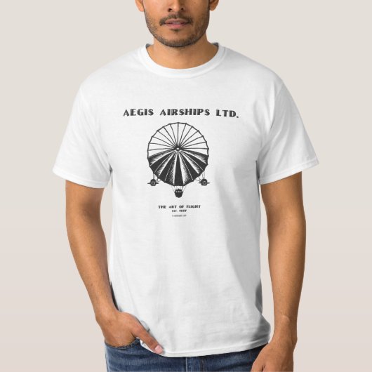Aegis Airships T-shirt (Voorkant)