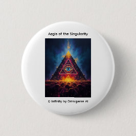 Aegis van de Singulariteit Ronde Button 5,7 Cm