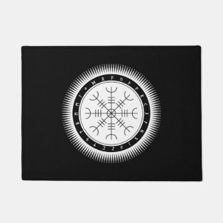 Aegishjalde de heer Halftone Doormats Deurmat