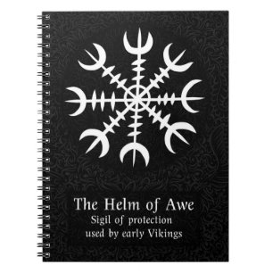 AEgishjálmer – Viking Helm van Awe Norse Beschermi Notitieboek