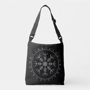 Aegishjalmr Runen Boodschappentassen Crossbody Tas