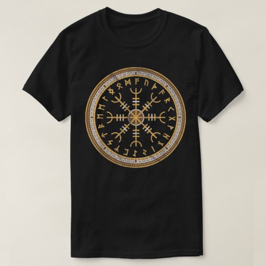 Ægishjálmur Helm der Awe T-shirt (Design voorkant)