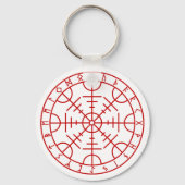 Aegishjalmur Sleutelhanger (Voorkant)