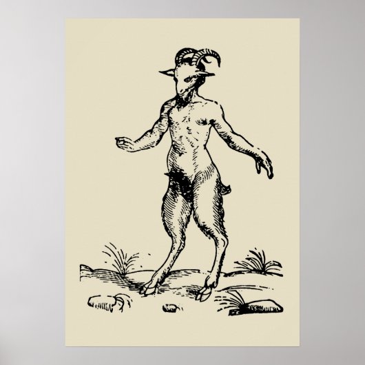Aegopithecus, Pan, Devil Poster (Voorkant)
