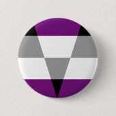 Aegoseksuele pride ronde button 5,7 cm (Voorkant)
