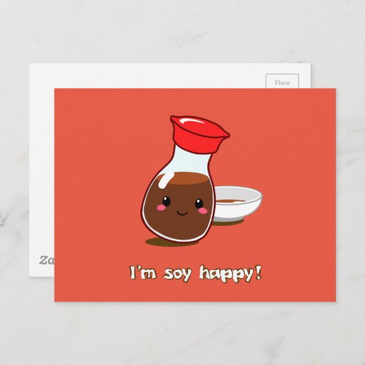 Aegyo Egg Yolk Briefkaart (Voorkant / Achterkant)