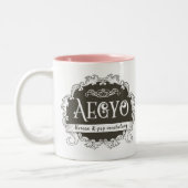 Aegyo K-pop Koreaans 11 oz Two-Tone Mok (Links)