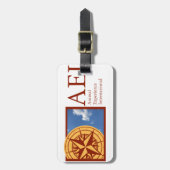 AEI-bagage Bagagelabel (Voorkant verticaal)