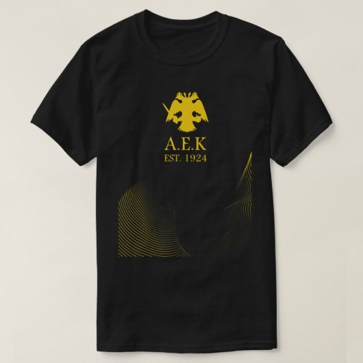 AEK ATHENS - ATHENS - AEK T-SHIRT (Design voorkant)