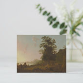 Aelbert Cuyp - Landschap met de vlucht naar Egypte Briefkaart (Staand voorkant)