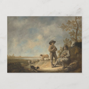 Aelbert Cuyp - Pijpscheerders Briefkaart